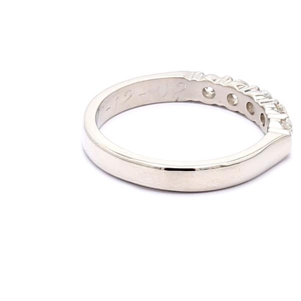 Platinum Five-Stone Diamond Band, 0.35 ct tw