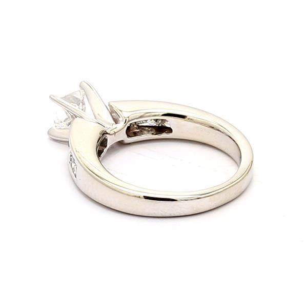 Platinum Princess-Cut Diamond Ring, 1.52 ct tw – view 2