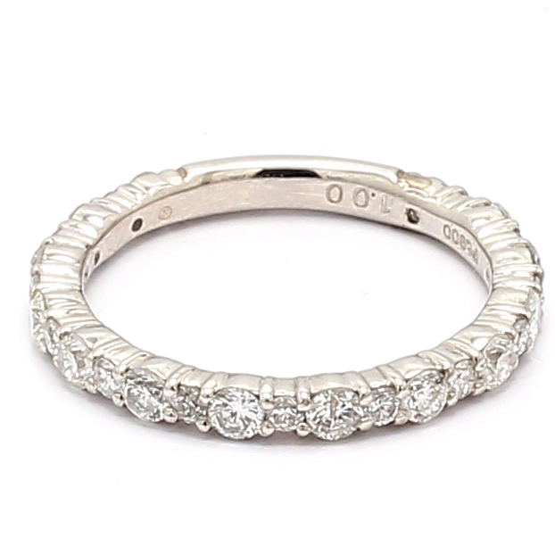 Platinum Three-Quarter Diamond Band, 1.00 ct tw