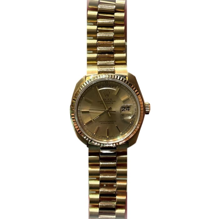 Pre-owned Rolex Day-Date 36 'President' 18k Yellow Gold, Ref. 18038