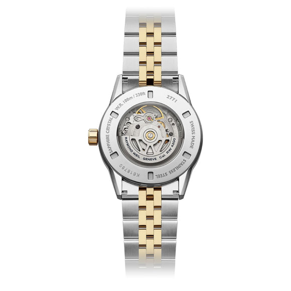 Raymond Weil Freelancer 38mm Two-Tone Sunray Blue Dial