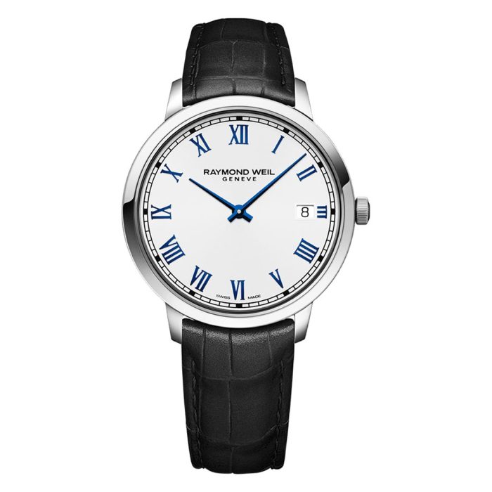 Raymond Weil Toccata Men's 42mm White Roman Numeral Dial