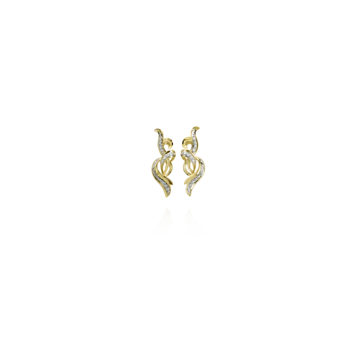 Vahan 14k Gold & Diamond Earrings